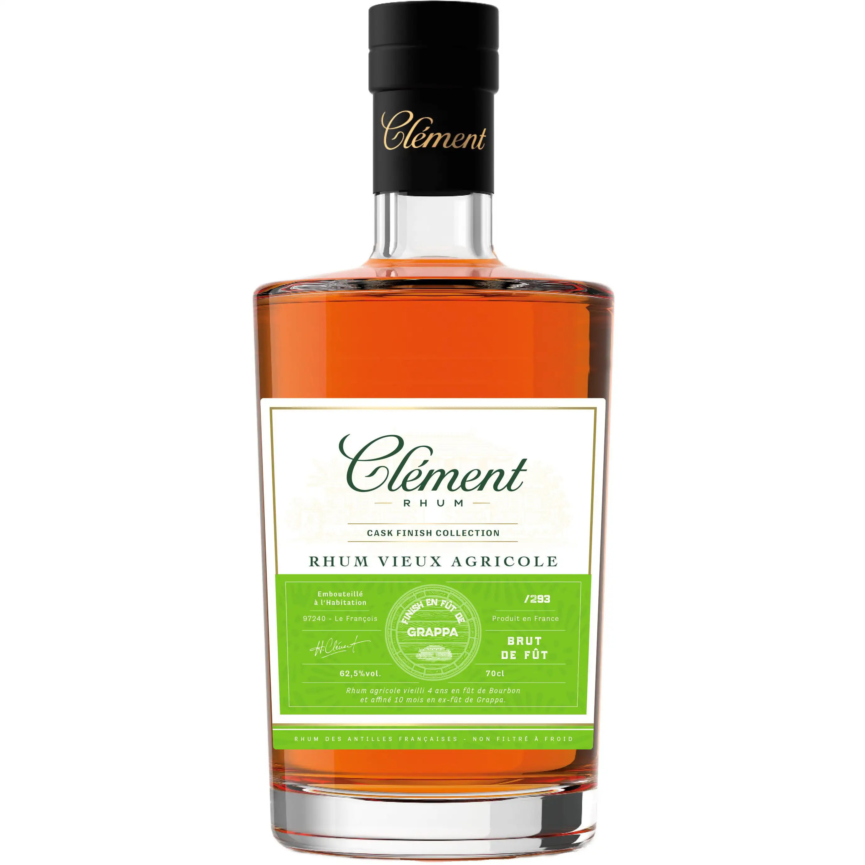 Bottle of Clément Cask Collection (Grappa)