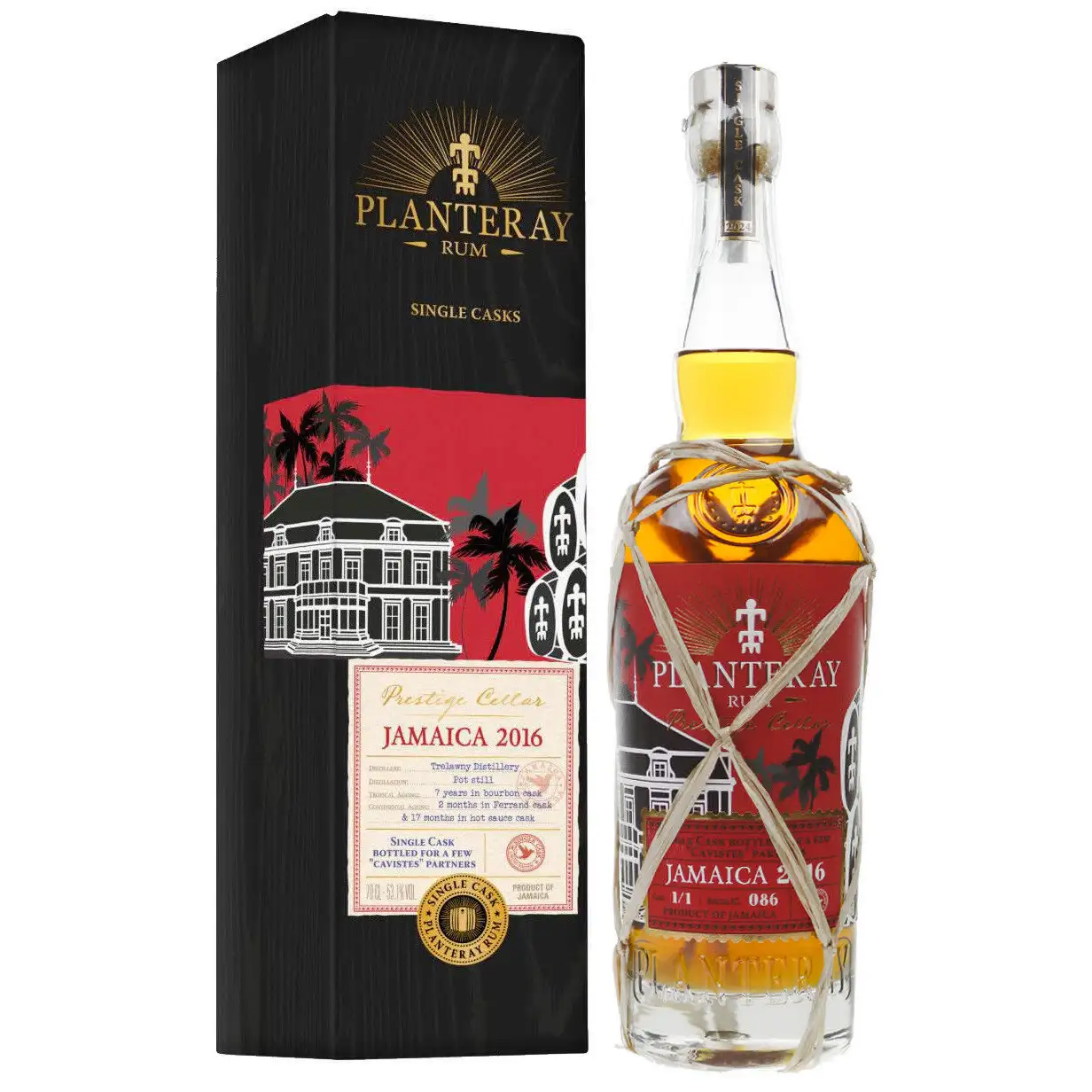 Bottle of Hampden Planteray Prestige Cellar (Hot Sauce) 2016