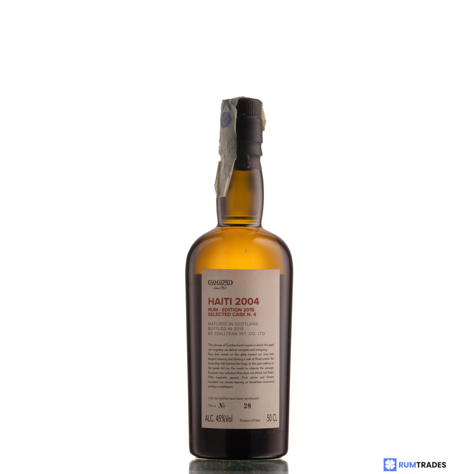High resolution image of Samaroli Haiti Rum 2004