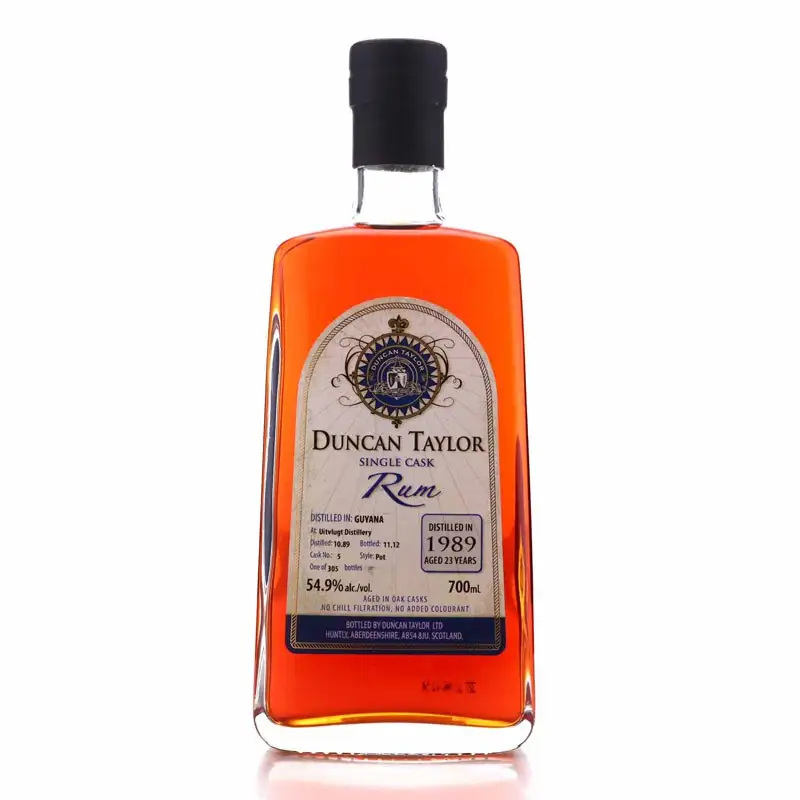 Image of the front of the bottle of the rum Single Cask Rum