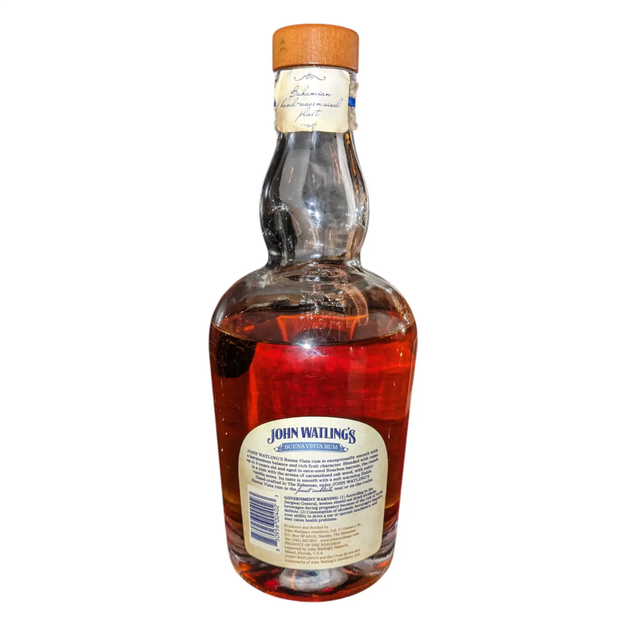 Image haute résolution de John Watling’s Distillery Buena Vista Rum
