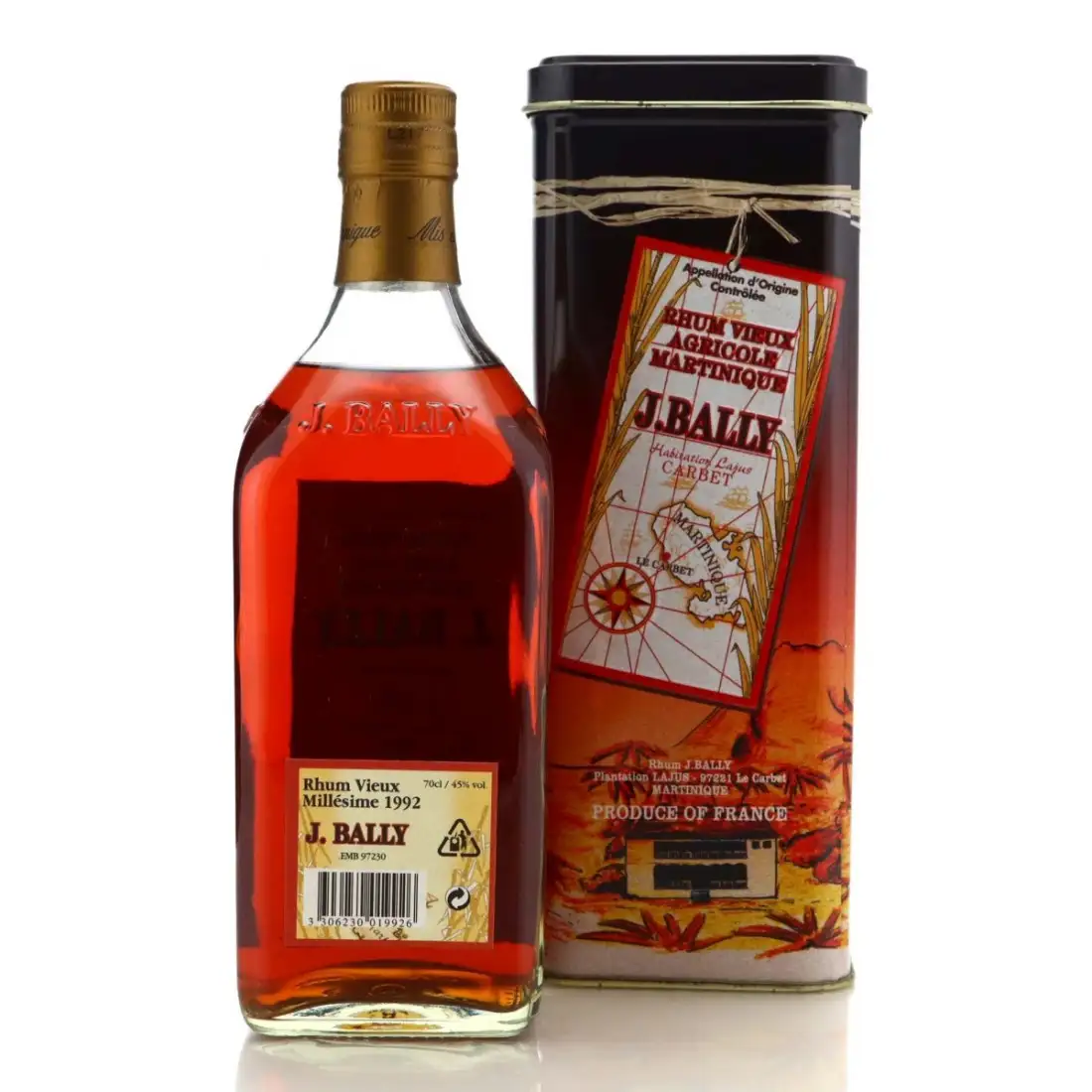 Hochauflösendes Bild von Saint James J. Bally Millésime 1992