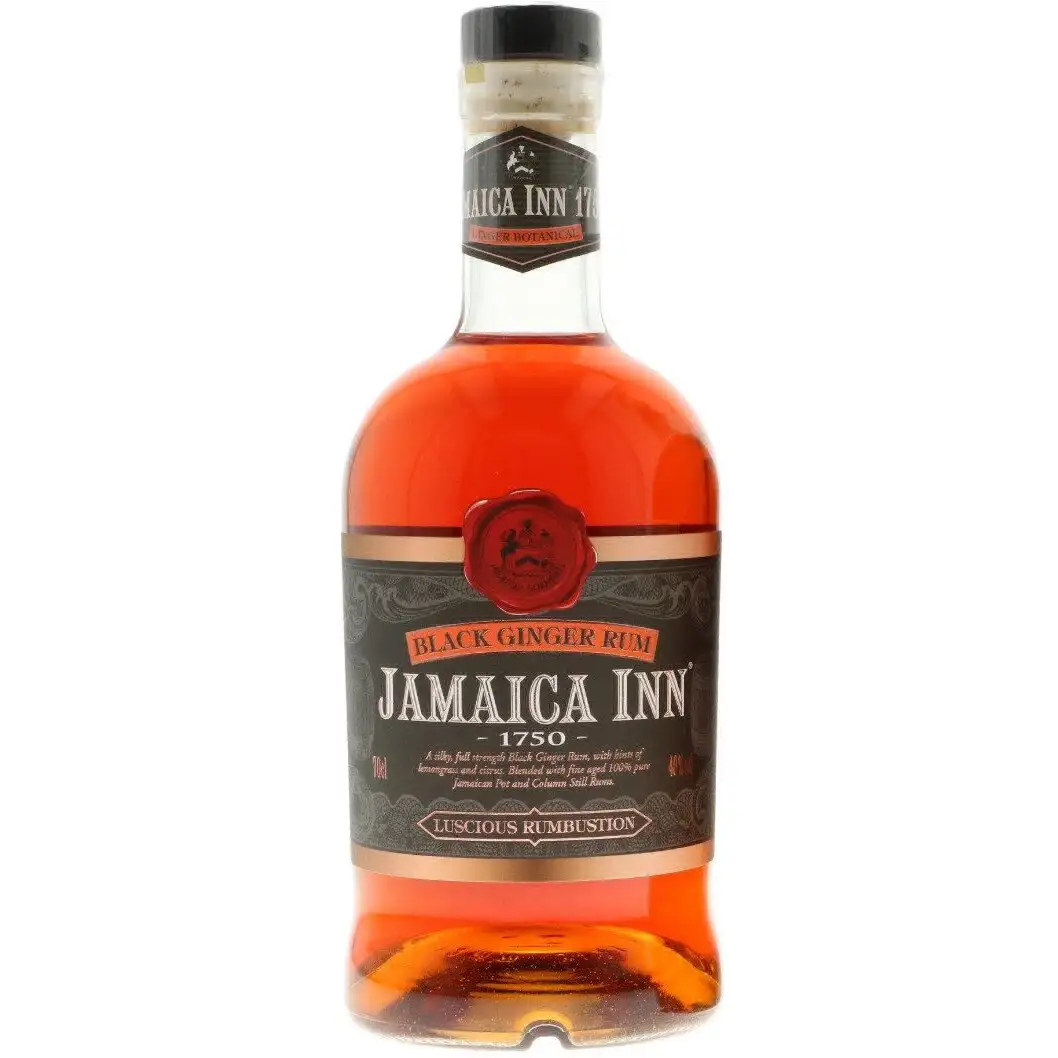 Bottle of Jamaica Cove Black Ginger Rum