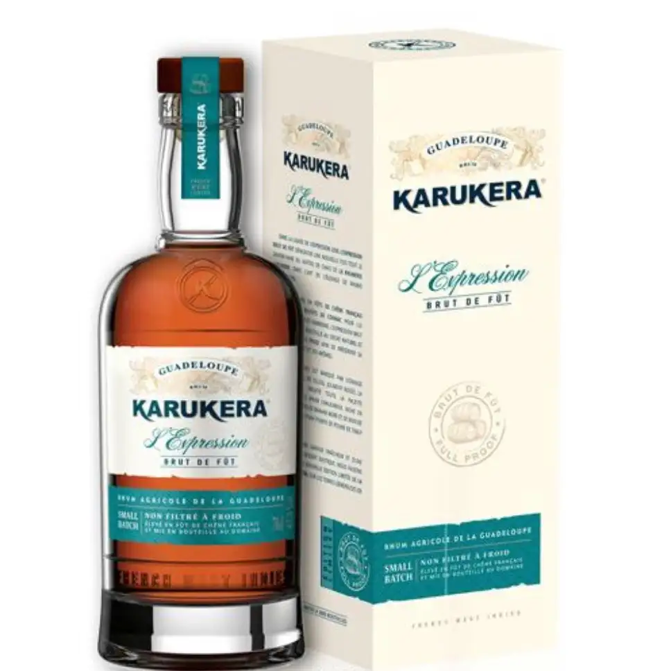 Liqueur Karukera - Mandarine - Rhum de Guadeloupe