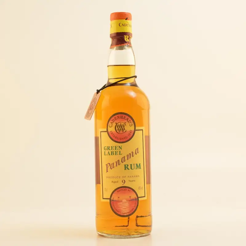 Bottle of Cadenhead‘s Green Label Panama Rum