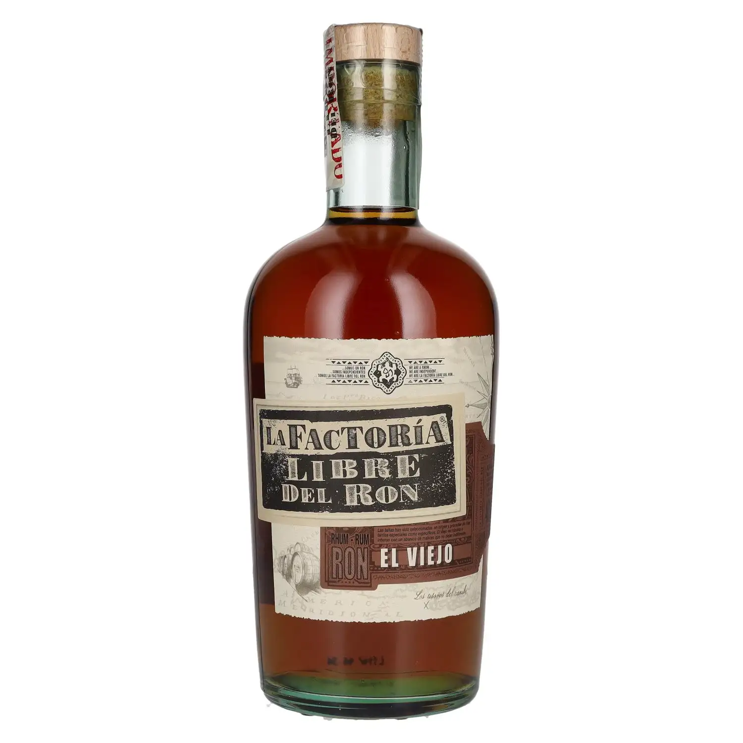 Bottle of La Factoría Libre del Ron el Viejo