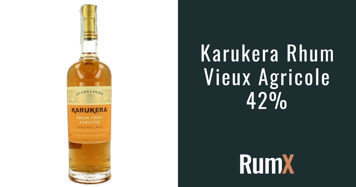 Rhum Karukera - 🌴Plage & cubi de Rhum Blanc Agricole @rhum