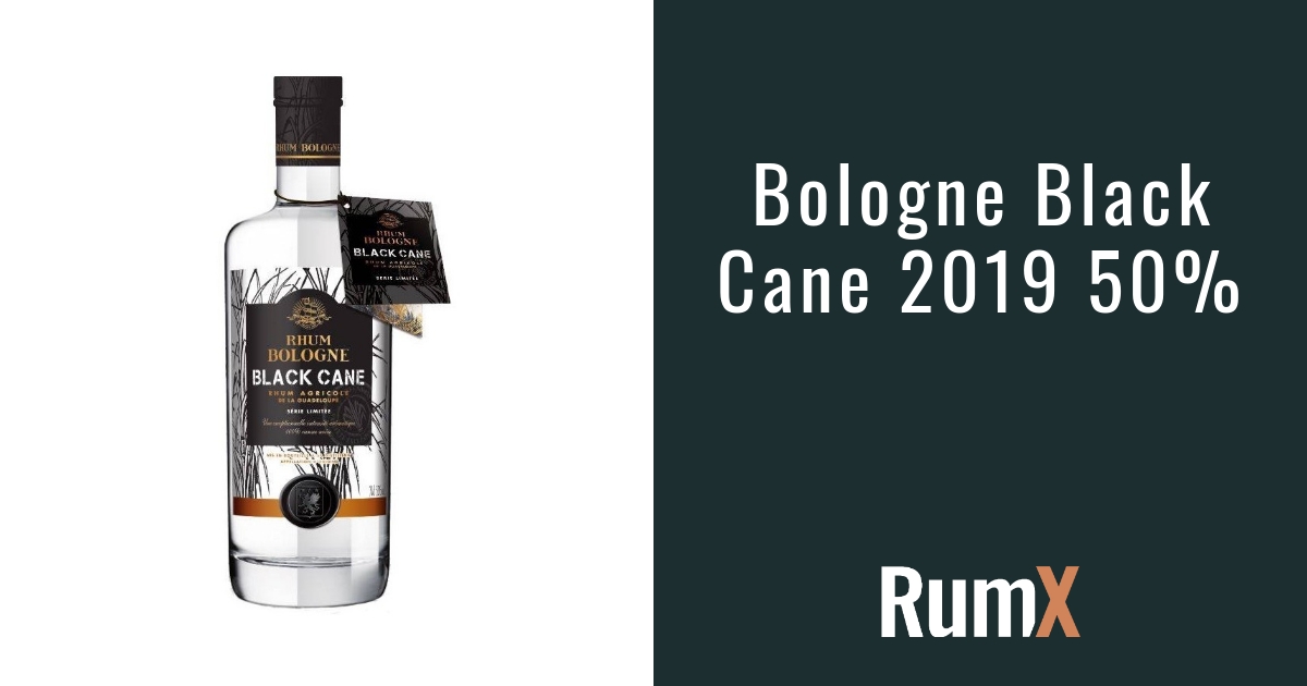 BOLOGNE - Rhum blanc - Black Cane - 50 %