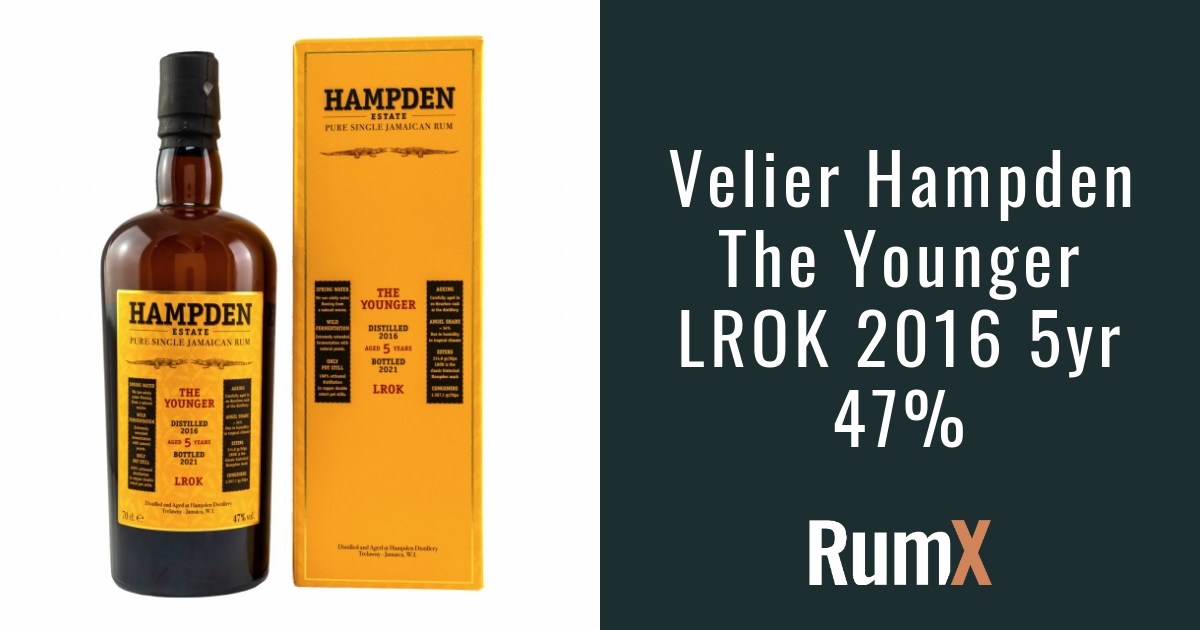 Rhum - Hampden - Jamaïque - LROK 2010 - 70cl - 47° - Rhum/Jamaïque