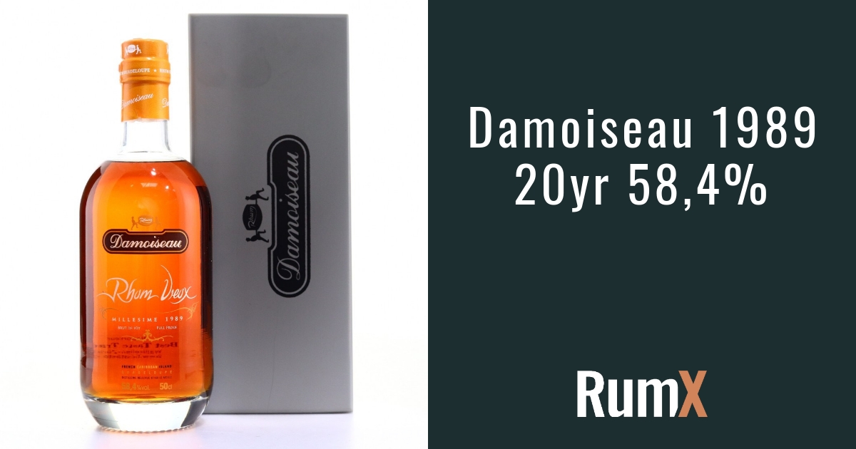 Damoiseau 1989 Rum (58.4% ABV) Top Rated - RX525 | RumX