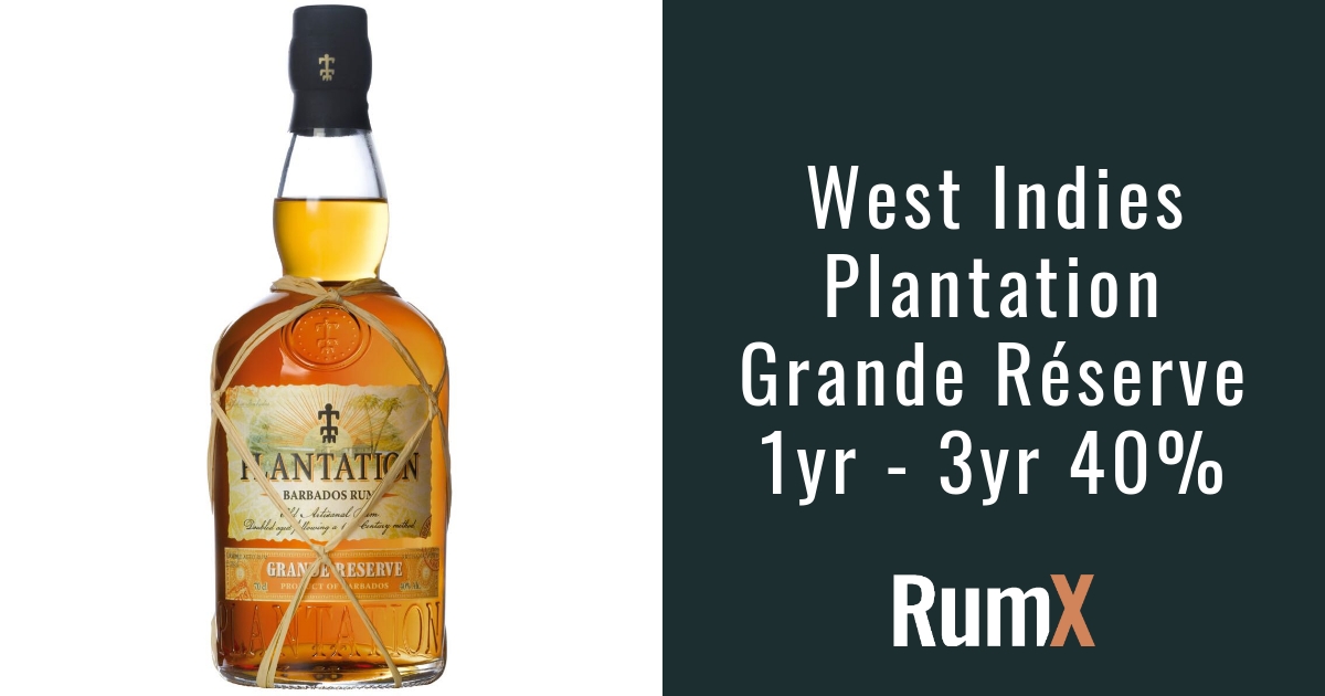Rated Rum: 7.0/10 Grande Réserve RX65 - Plantation | RumX
