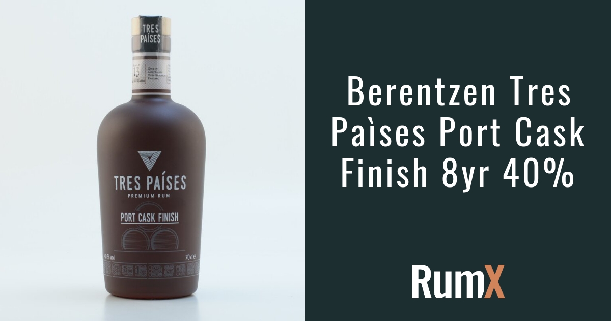 Berentzen Tres Paìses Port | Cask 8yr RX9223 | 40% Finish RumX