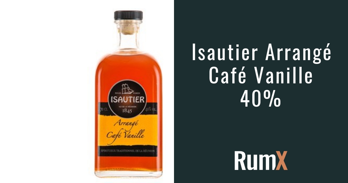 Isautier Arrange Cafe Vanille, 40%, 0,50 l