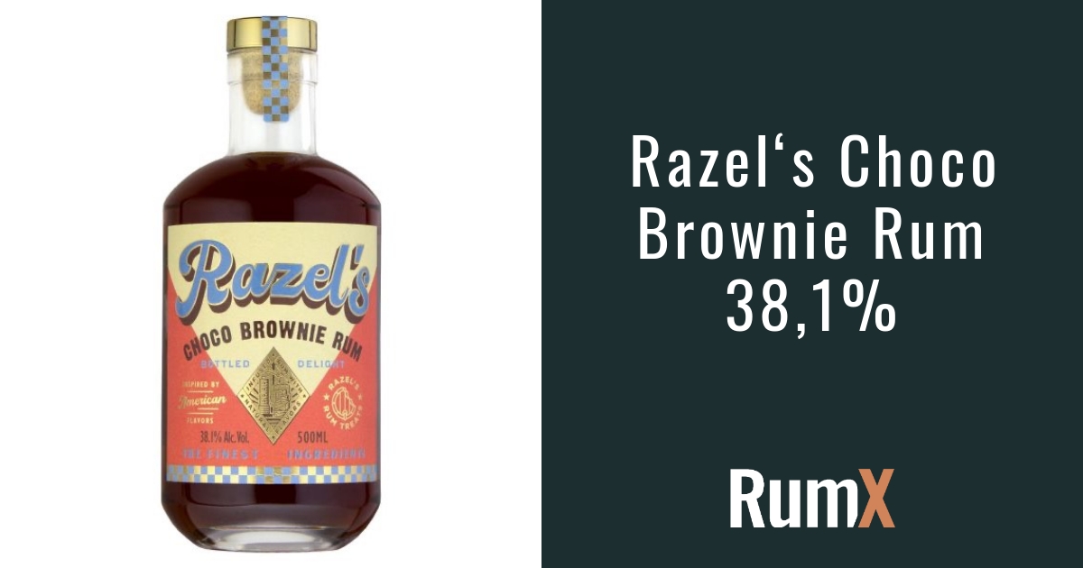 Razel\'s Choco Brownie Rum – 7.0/10 RX10869” RumX Rated 