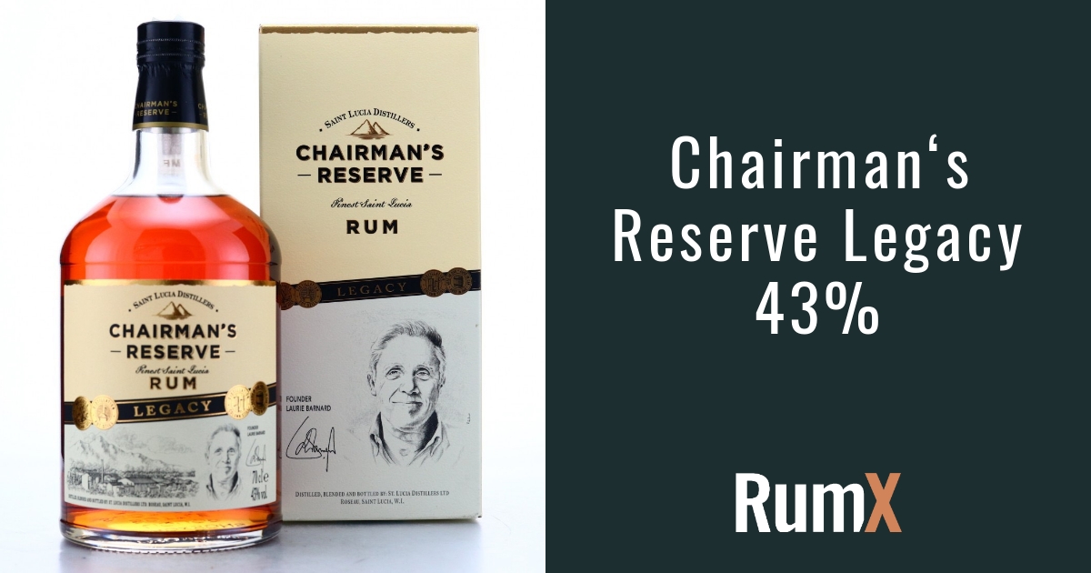 Chairman\'s Reserve Now RX7604 7.6/10 Buy - Legacy Rum | RumX