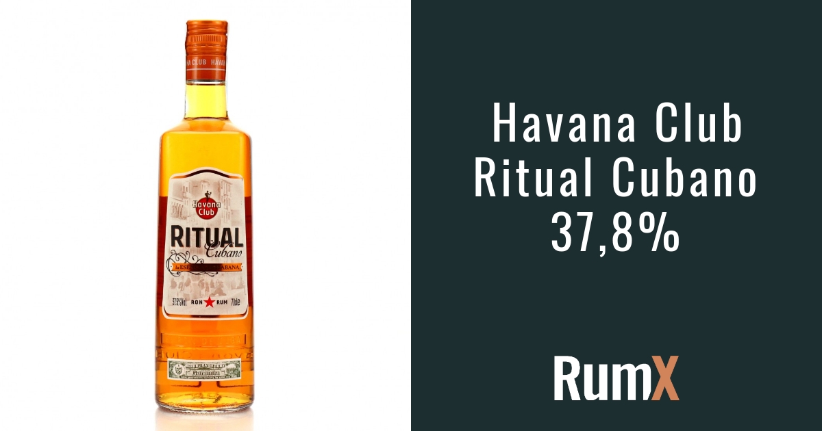 Havana Club Ritual Cubano, 37,8% | RX969 | RumX