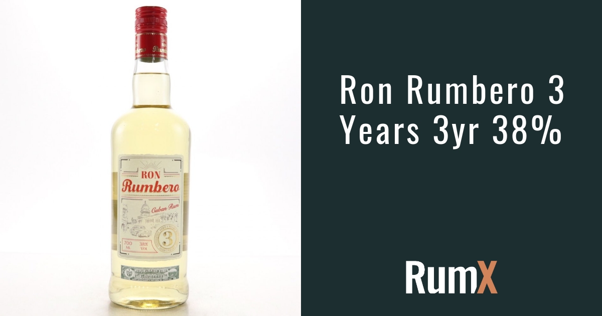 Ron Rumbero 3 Years 3yr RumX | 38% | RX970
