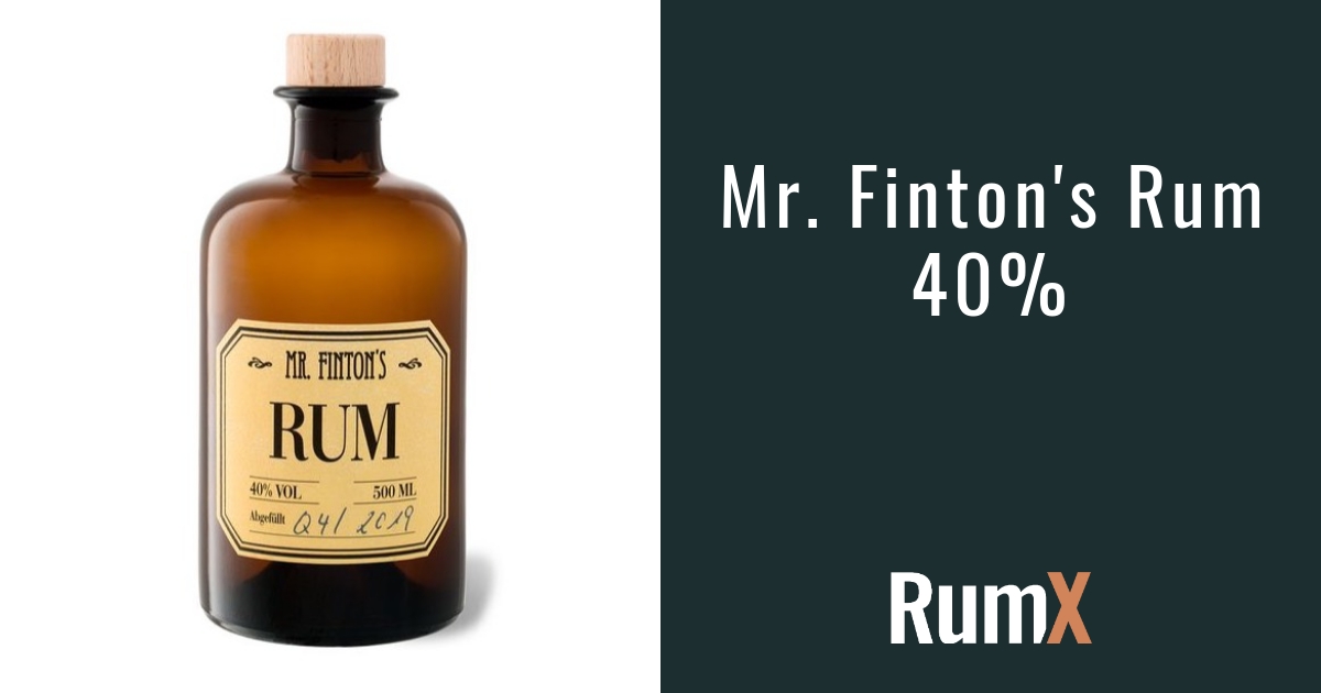 - Rum RX5784” | Rum Mr. Finton\'s RumX Unique