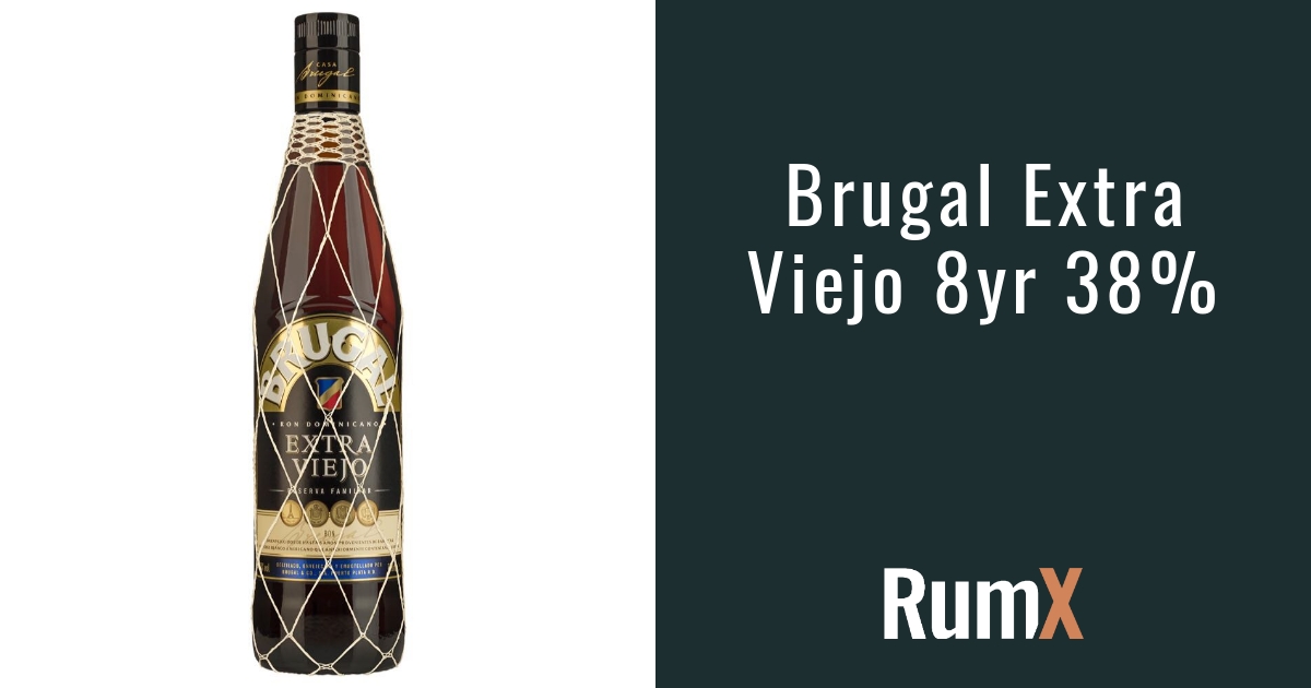 Brugal Extra Viejo - RX425 8yr Rated Rum 6.0/10 RumX 