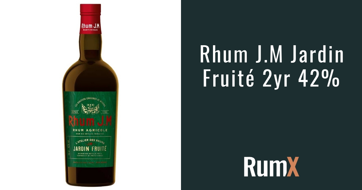 BUY] Rhum J.M Jardin Fruite Rum