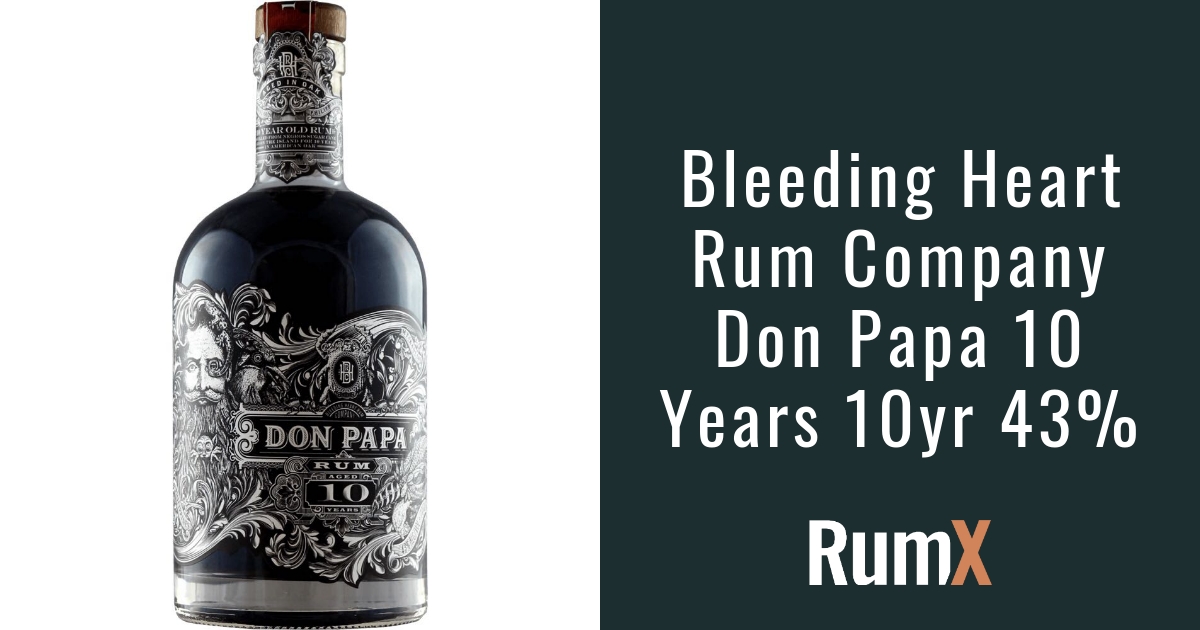 Don Papa 10 Year Old Rum 750mL