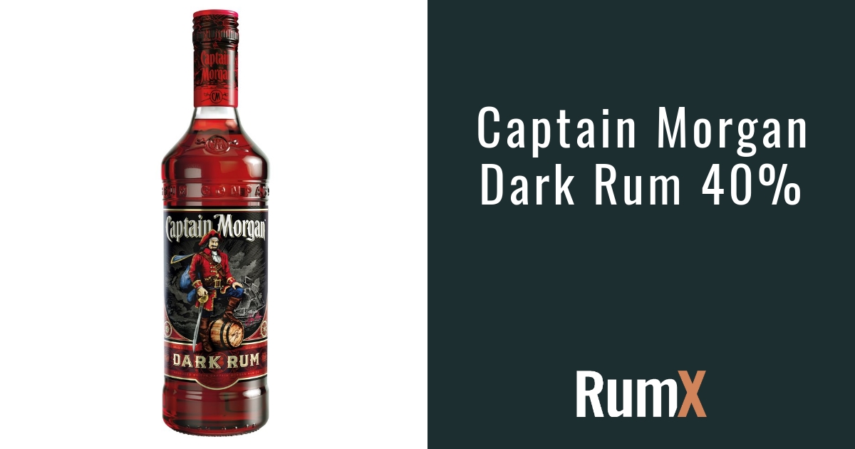 Captain Morgan Rating | RumX 4.7/10 Rum RX3333 Dark