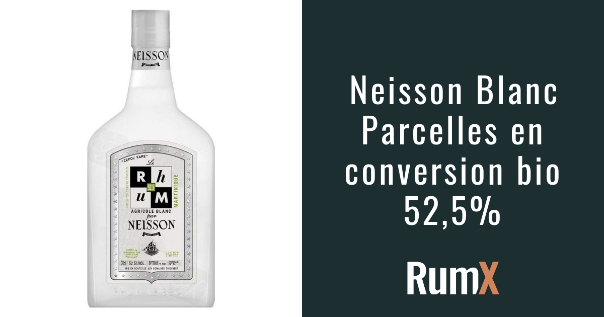 Neisson - 52.5% - Rhum agricole blanc AOC